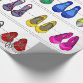 modes schoenen cadeaupapier (Hoek)