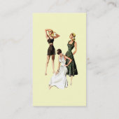  Modes van de zomer van 1940 Visitekaartje (Achterkant)