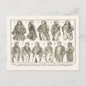 Modes, van Louis XIV tot de 19e eeuw Briefkaart (Voorkant)