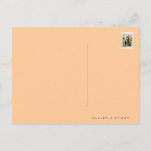 Modes van Parijs ~ Briefkaart / Uitnodiging / RSVP (Achterkant)