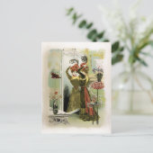 Modes van Parijs ~ Briefkaart / Uitnodiging / RSVP (Staand voorkant)