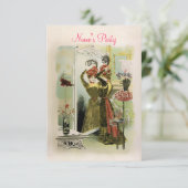 Modes van Parijs ~ Uitnodigingen / RSVP #18 (Staand voorkant)