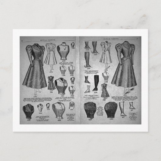 Modes voor fietsen - catalogus briefkaart (Voorkant)