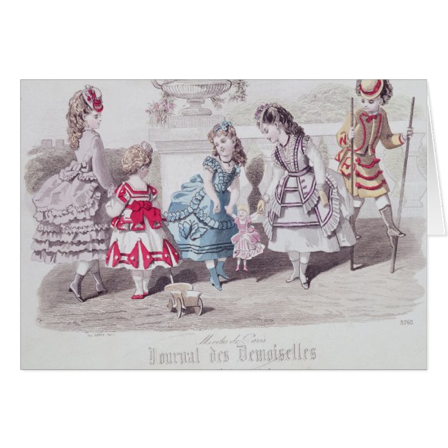 Modes voor meisjes, uit 'Journal des (Voorkant Horizontaal)