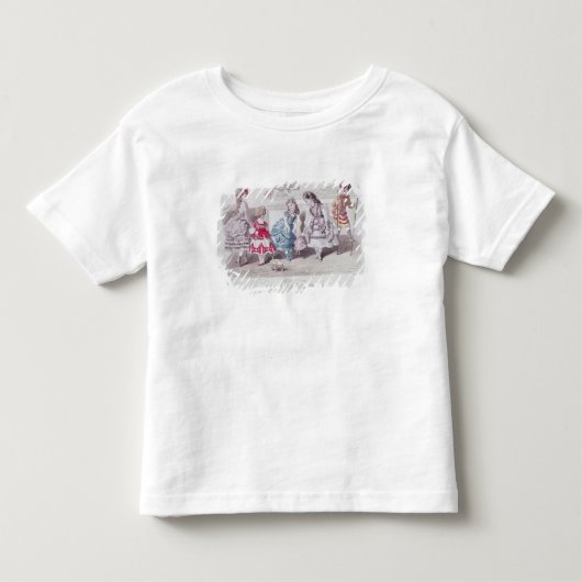 Modes voor meisjes, uit 'Journal des Kinder Shirts (Voorkant)