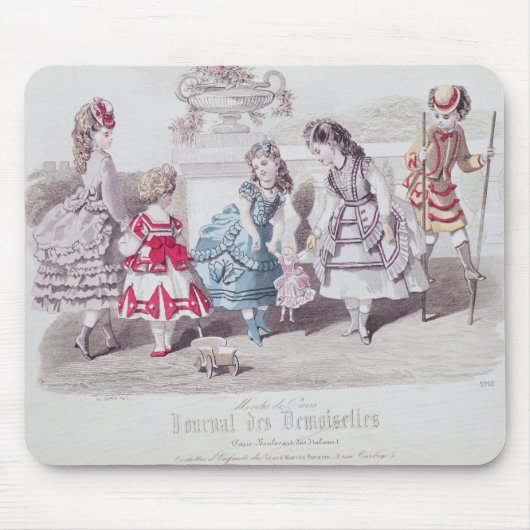Modes voor meisjes, uit 'Journal des Muismat (Voorkant)