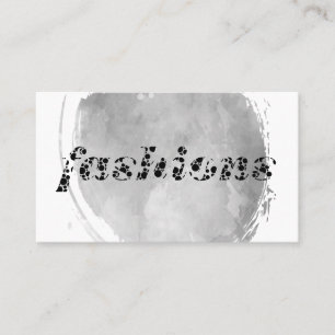 Modes / Waterverf geborsteld Visitekaartje