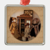 Modes Winkelen Metalen Ornament (Voorkant)