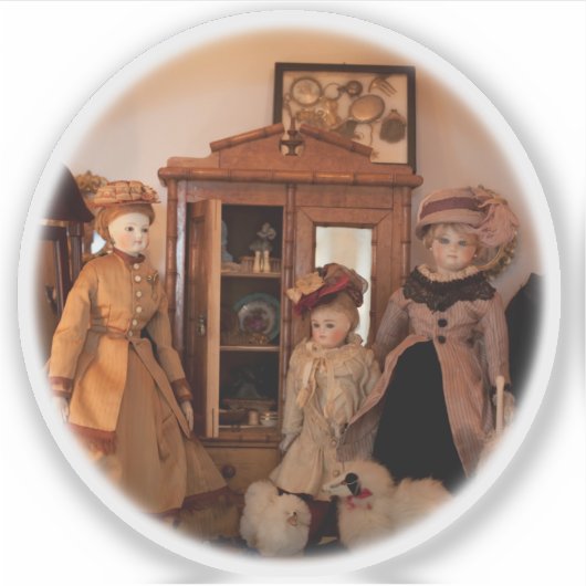 Modes Winkelen Sticker (Voorkant)