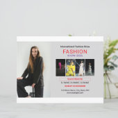 Modeshow Flyer Sjabloon (Staand voorkant)