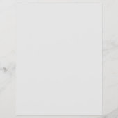 Modeshow Flyer / Uitnodiging (Achterkant)