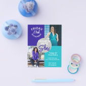 modeshow kleding evenement flyer (Enkel)