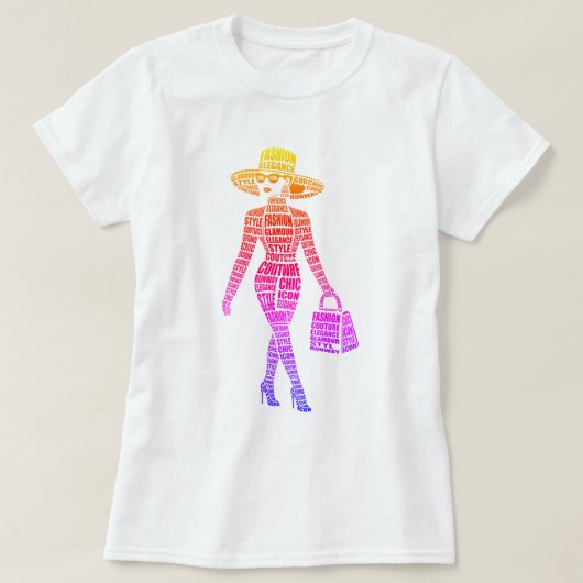 Modeshow Model T-shirt (Design voorkant)
