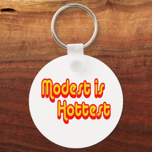 Modest is Hottest Sleutelhanger (Voorkant)