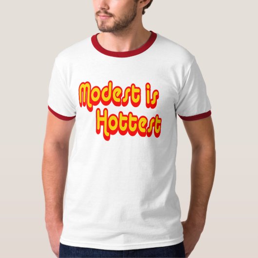 Modest is Hottest T-shirt (Voorkant)