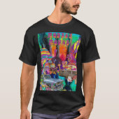 Modest Mouse Psychedelic Design Classic T-Shirt (Voorkant)