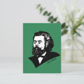 Modest Mussorgsky Briefkaart (Staand voorkant)