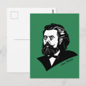 Modest Mussorgsky Briefkaart (Voorkant / Achterkant)
