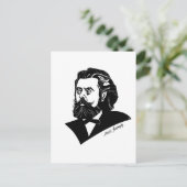 Modest Mussorgsky Briefkaart (Staand voorkant)