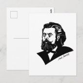 Modest Mussorgsky Briefkaart (Voorkant / Achterkant)