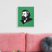 Modest Mussorgsky Canvas Afdruk (Insitu (Woonkamer))