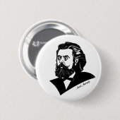 Modest Mussorgsky Ronde Button 5,7 Cm (Voorkant /achterkant)