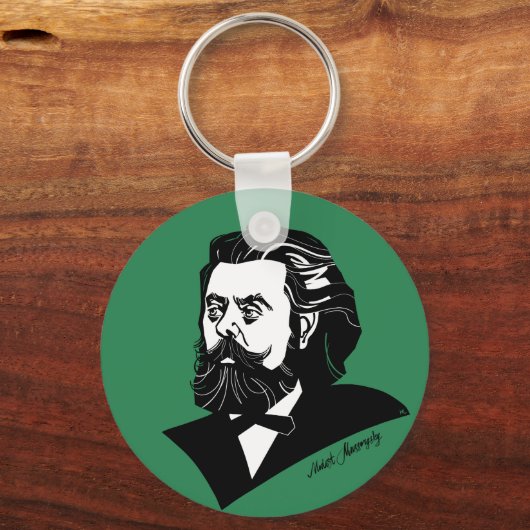 Modest Mussorgsky Sleutelhanger (Voorkant)