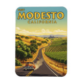 Modesto California Central Valley Magneet (Verticaal)