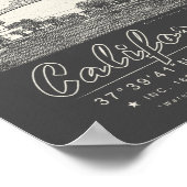 MODESTO STANISLAUS CALIFORNIË - MODESTO ARCH POSTER (Hoek)