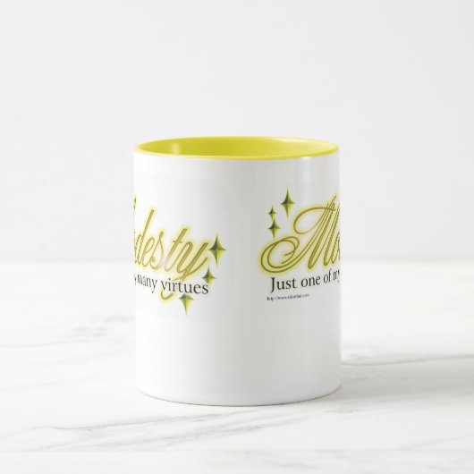 Modesty is een virtueel mok (Midden)