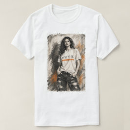 Modetekening T-shirt