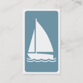 modevaart (zeilboot) visitekaartje (Achterkant)