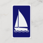 modevaart (zeilboot) visitekaartje (Achterkant)