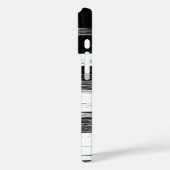 Modevol Patroonontwerp in Zwart en Wit Case-Mate iPhone Case (Achterkant / Links)
