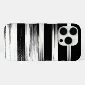 Modevol Patroonontwerp in Zwart en Wit Case-Mate iPhone Case (Achterkant (horizontaal))