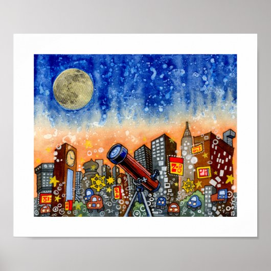 Modge City - Clocklands - 12 x 10 Poster (Voorkant)