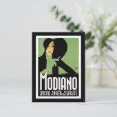 Modiano Cigarette Ad Briefkaart (Staand voorkant)