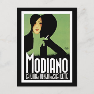 Modiano Cigarette Ad Briefkaart