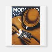 Modiano Cigarette Ad Magneet (Voorkant)