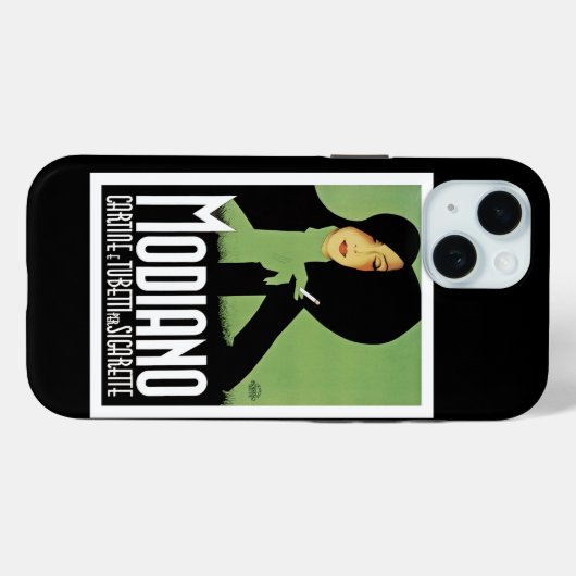 Modiano Cigarette Papers Case-Mate iPhone Case (Achterkant (horizontaal))