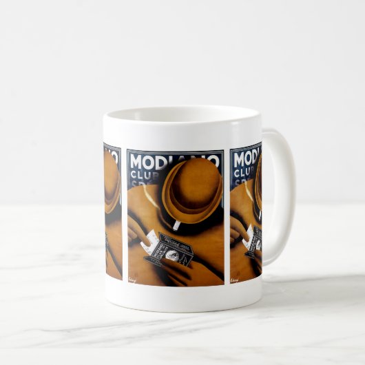 Modiano Cigarette Papers Koffiemok (Voorkant rechts)