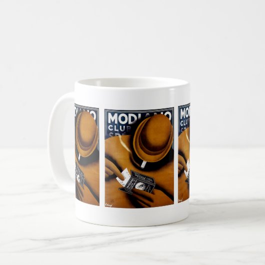 Modiano Cigarette Papers Koffiemok (Voorkant links)