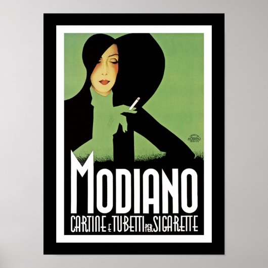 Modiano Cigarette Papers Poster (Voorkant)