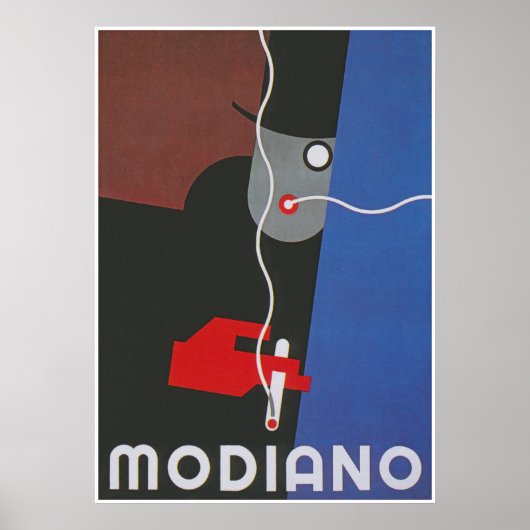 Modiano Italy Advertisement Poster (Voorkant)