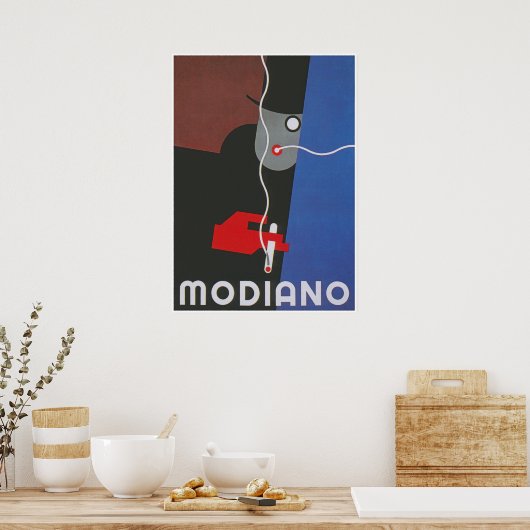 Modiano Italy Advertisement Poster (Keuken)