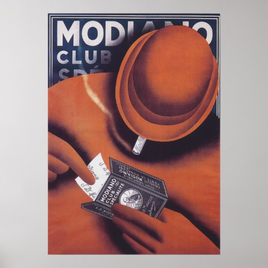 Modiano Italy Advertisement Poster (Voorkant)
