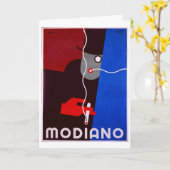 Modiano -  Poster voor sigarettensigaretten Kaart (Gele Bloem)