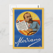 Modiano Sigarettenpapier Advertentie  Briefkaart (Voorkant / Achterkant)