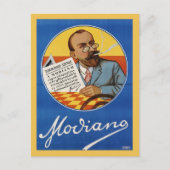 Modiano Sigarettenpapier Advertentie Briefkaart (Voorkant)