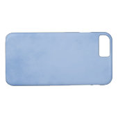Modieus blauw perkament Case-Mate iPhone case (Achterkant (Horizontaal))